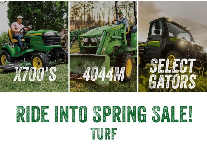 Ride into Spring Turf Sale!